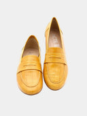Leren mocassins - Geel