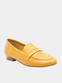 Leather loafers - Yellow