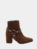 Bottes à talon - Marron