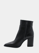 Heeled ankle boots - Black