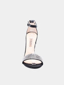 Sandalen met hak en enkelbandje - Zwart