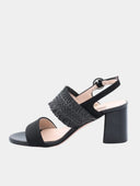 Mid-heel sandals - Black
