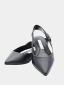 Flat Ballet Pumps - Black