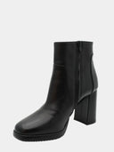 Heeled ankle boots - Black