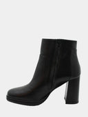 Heeled ankle boots - Black