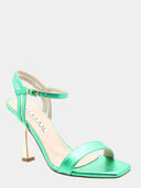Sandalen met hak - Groen