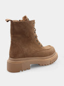 Suede ankle boots - Brown