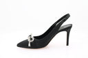 Slingback Pumps - Black