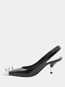 Punk Spike Sling - Black/Silver