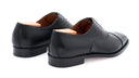 Smooth Leather Richelieu Shoes - Black