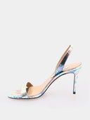 So Nude 85 Sandal - Multichrome Pink/Blue/Green