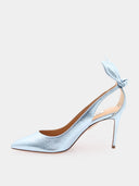 Bow Tie 85 Pump - Blue