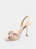 Galactic Flower 95 Sandal - Copper