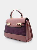 Handbag - Pink &amp; Purple
