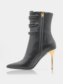 Alma Boots - Black/Gold
