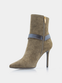 Eva Ankle Bootie - Khaki