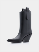 Tess Cowboy Bootie - Zwart