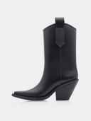 Tess Cowboy Bootie - Zwart