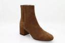 Heeled ankle boot - Brown