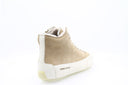 High-top leather sneakers - Beige