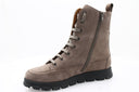 Nubuck leather ankle boots - Grey