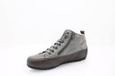 Leren suède sneakers - Grijs