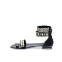 Leather sandals - Black