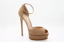 Platform Sandals - Camel