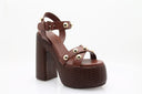 Florence Sandalen met hak - Rum