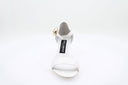 Leather heeled shoes - White