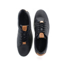 Soft Classic M Leather Athletic Shoes - Black
