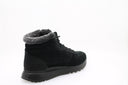 Nubuck leather high-top trainers - Black