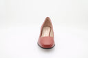 Pumps met blokhak - Rood