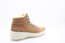 Nubuck leather ankle boots - Beige