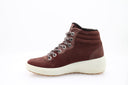 Nubuck leather ankle boots - Chocolate