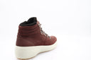 Nubuck leather ankle boots - Chocolate