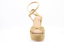 Sandalen met plateauzool - Goud/Brons