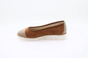 Suede ballet flats - Brown