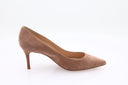 Suede Pumps - Praline