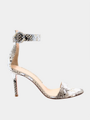 GIANVITO ROSSI - Portofino 85 - Wild Metal Silver