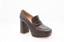 Rouen 70 Penny Loafer Kalfsleder Handschoen - Umber