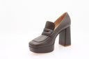 Rouen 70 Penny Loafer Kalfsleder Handschoen - Umber