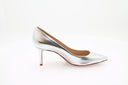 Pointy Pump Tacos 70 - Zilver