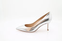 Pointy Pump Tacos 70 - Zilver