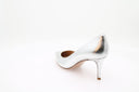 Pointy Pump Tacos 70 - Zilver