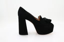 Sandalen met plateauzool van 70 - Zwart