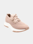 GIANVITO ROSSI - Knit Bouclé Sneaker - Peach