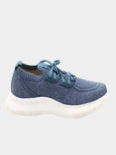 Sneaker Knit Bouclé - Blue