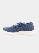 Sneaker Knit Bouclé - Bleu