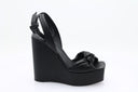 Sandalen met hak - Zwart